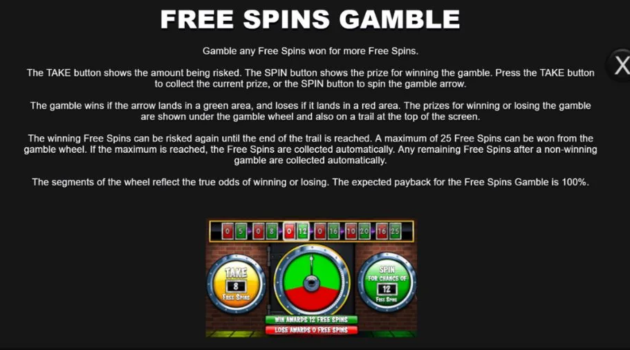 Free Spins and Chase Bonus