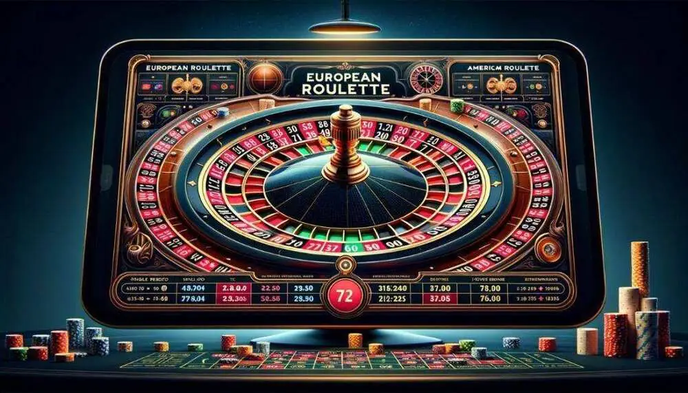 Play on the European Roulette Wheel