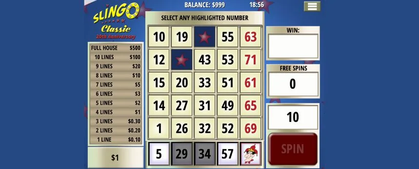 Slingo Games