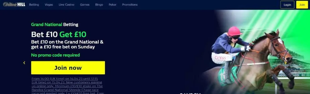 williamhill.com screenshot