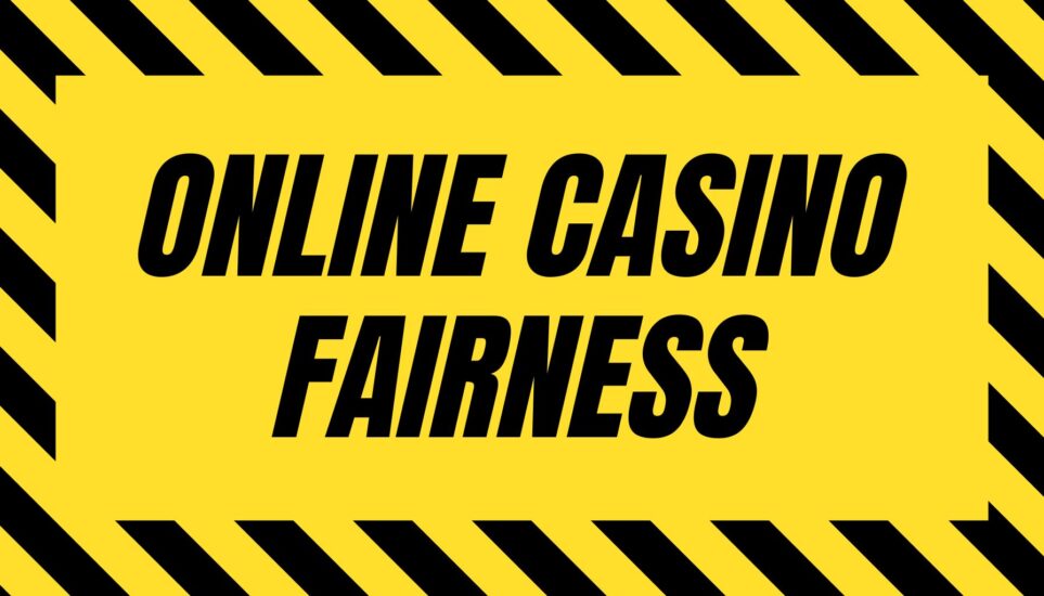 Online Casino Fairness