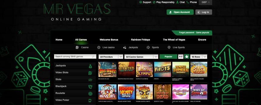 미스터 베가스 카지노 영국 리뷰 2026: 보너스, 게임, 결제 및 더 많은 정보 Games