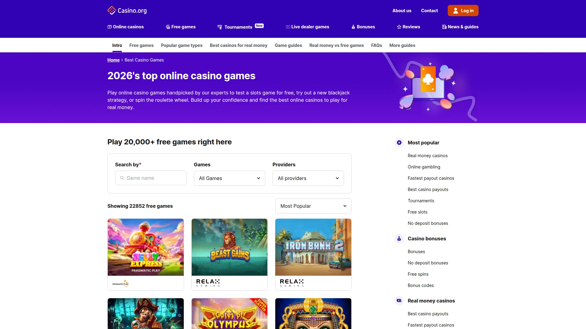 Lowest House Edge Casino Games