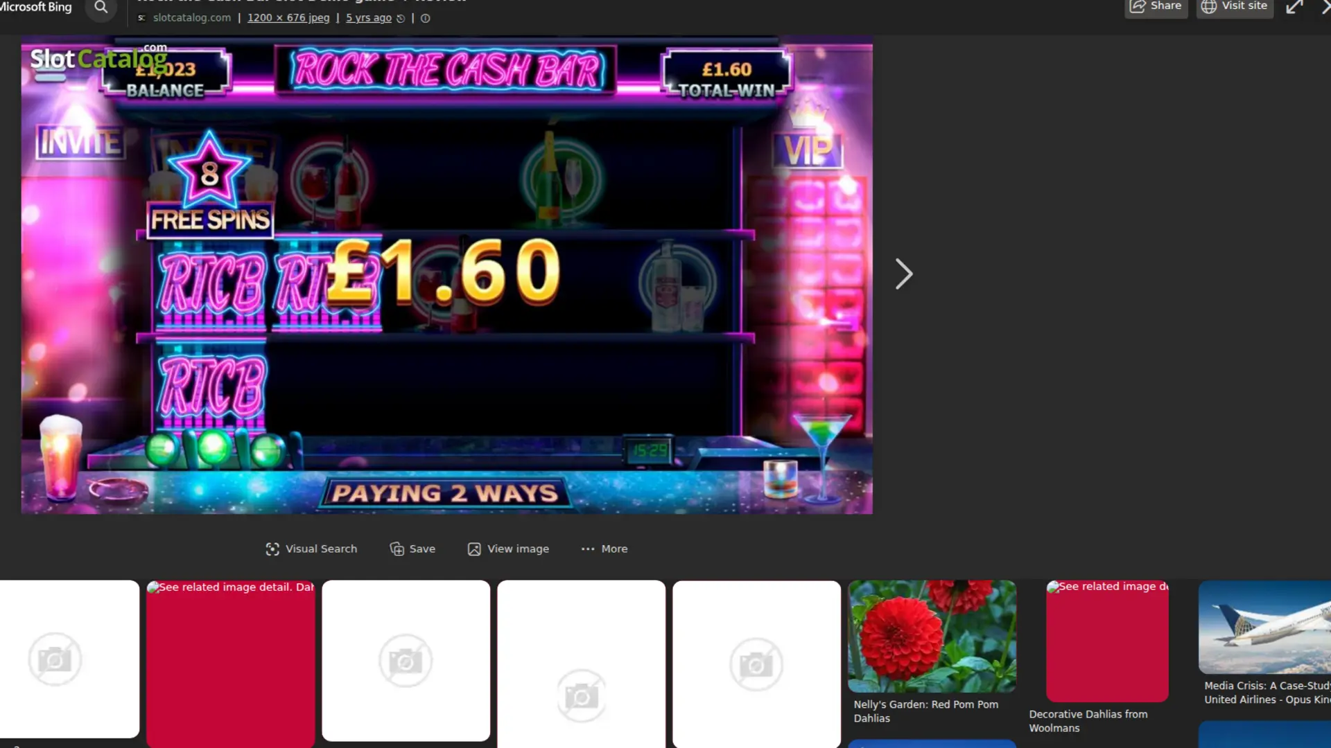 Rock the Cash Bar Slot Game