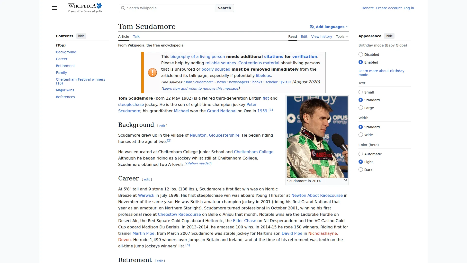 Tom Scudamore Jockey